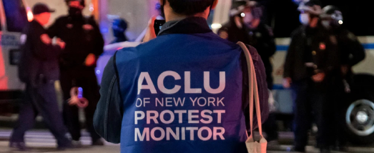 ACLU protest monitor